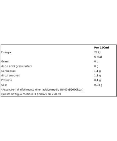  San Benedetto San Benedetto Allegra Aranciata Zero PET Pack of 12 Sugar-Free Bottles 0.75 L Sugar-Free Orange Lemonade - Buy Online on GoSupps.com