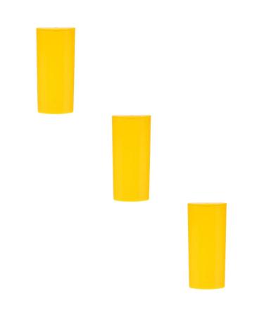 Doitool plastic container Razor 3 pieces Multifunction Blades container long-lasting broken snap Razor Mini security for yellow travel multi-purpose disposal disposable shop