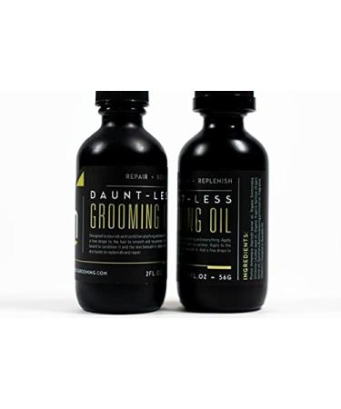Dauntless Modern Grooming Co. | GROOMING OIL 2oz - Repair & Rejuvenate Hair Face & Beard | Cucumber-Mint - Shop Internationally - Buy Online on GoSupps.com