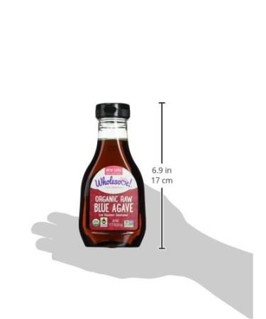 Wholesome  Organic Raw Blue Agave 11.75 oz (333 g) - Buy Online on GoSupps.com