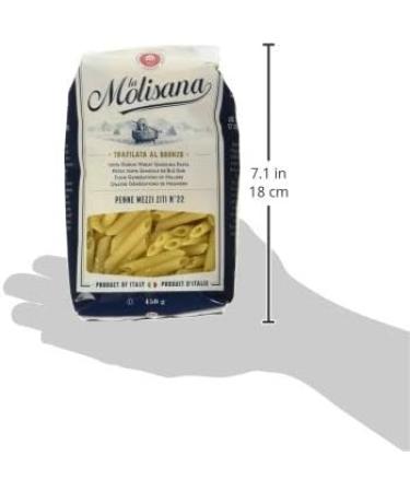 La Molisana Penne Mezzi Ziti N.22 450g - Buy Online on GoSupps.com