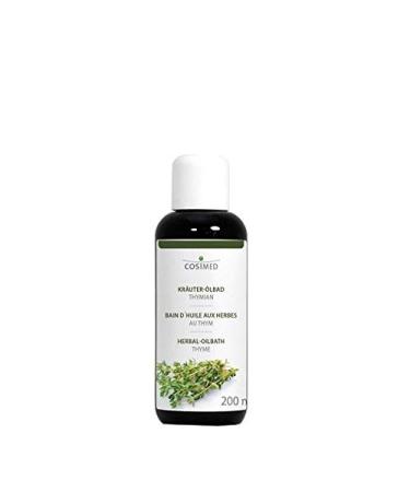 Herbal Oil Bath Thyme 200 ml Bottle Bath Additive