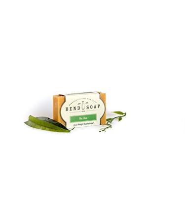 Bend Soap Co. Tea Tree Goat Milk Soap for Dry Skin Relief - 4 Pack - Buy Online on GoSupps.com