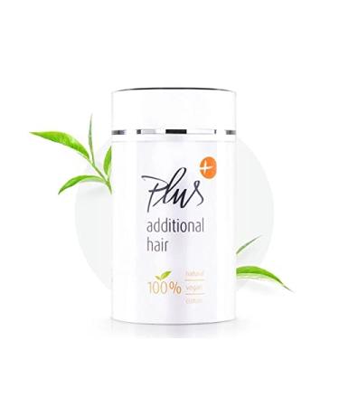 Plus additional hair Effective hair extensions for men and women | Optical hair compressor for lightweight hair with vitamin E | Vegan refills | 1 box of 25g blonde curly hair