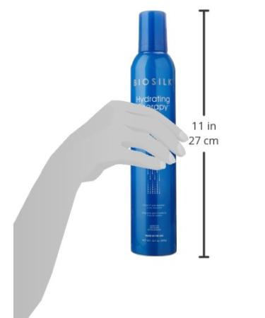 Biosilk Hydrating Therapy Mousse - 12.7oz | Light Hold Moisture Replenisher for Coarse Hair | International Shipping Available - Buy Online on GoSupps.com