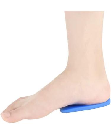 Silicone Heel Cushion Pads for Plantar Fasciitis - Shock Absorbent Orthotic Inserts | Soft Sports Grips for Adults (Small - Buy Online on GoSupps.com