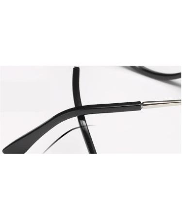 PARWANA Round Blue Light Blocking Readers Eyeglasses - Anti Eye Strain Flat Light Mirror +0.00 Magnification - Shop Internationally Now - Buy Online on GoSupps.com