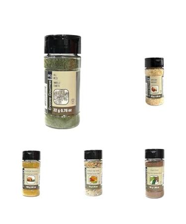 Encore Seasonings Collection: Premium 100% Natural Spices & Herbs for Effortless Flavor Versatile Resealable Packaging for All Culinary Adventures Perfect for BBQ Tacos and Everyday Cooking."