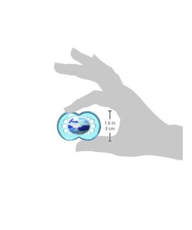 MAM Original Baby Pacifier | Nipple Shape for Healthy Oral Development | Sterilizer Case | 16+ Months | Camo Boy - Buy Online on GoSupps.com