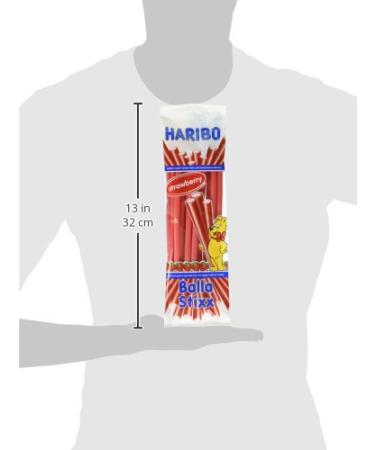 Haribo Balla Stixx Strawberry - 15 Pack (15 x 200g) | Shop Now for International Shipping - Buy Online on GoSupps.com