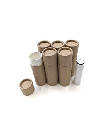 Empty Cardboard Deodorant Containers - Push-up style top-fill reusable and biodegradable 1.0 oz (15-Pack) Brown 15 Count (Pack of 1) Brown - Buy Online on GoSupps.com