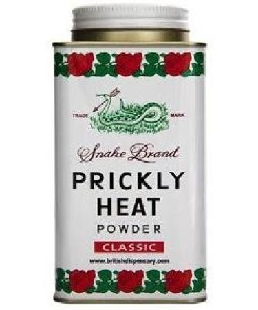 Snake Brand Prickly Heat Cooling Powder  Good for Heat Rash  1 Can (Classic  140g) Classic 150 Gram - Buy Online on GoSupps.com