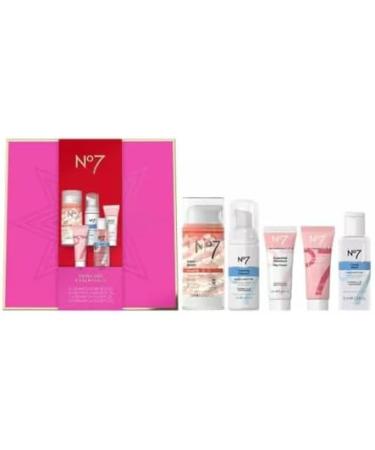 No7 The Skincare Essentials Gift set + Free Merry Xmas 3D Key Rings - XMAS Gift Set Birthday Present - Buy Online on GoSupps.com