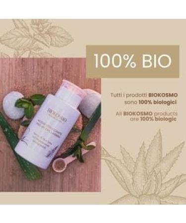 BIOKOSMO - italian roots - Aqua Make-Up Remover Face Eyes Lips. Aloe Vera Juice and Bioavailable Trace Elements. Made in Italy and Bio. 250 ml - Buy Online on GoSupps.com