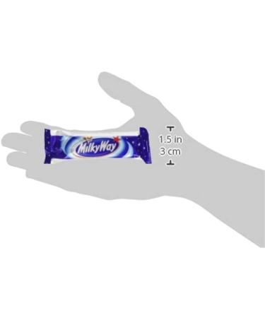 The Original Milk Chocolate Nougat Bar - Milky Way Fun Size Milk Chocolate Bars 6 Mini Milk Chocolate Bars 21.5g - Buy Online on GoSupps.com