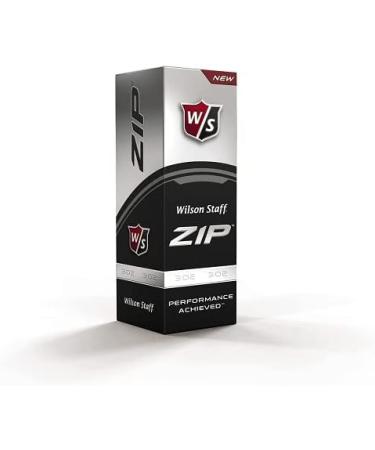 Wilson Staff Zip Golf Balls (Pack of 24) - Premium Quality White Golf Balls - Buy Online on GoSupps.com