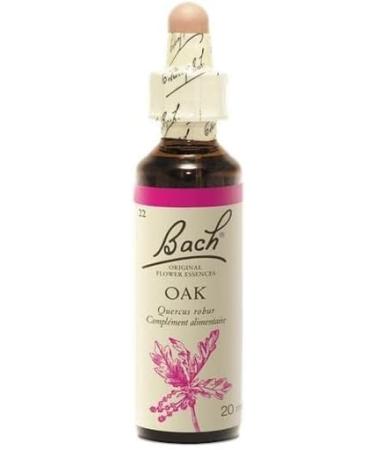 Bach Original Flower Remedies Oak 20mL Dropper - Endurance & Strength | Vegan Homeopathic Essence for Stress Relief - Buy Online on GoSupps.com