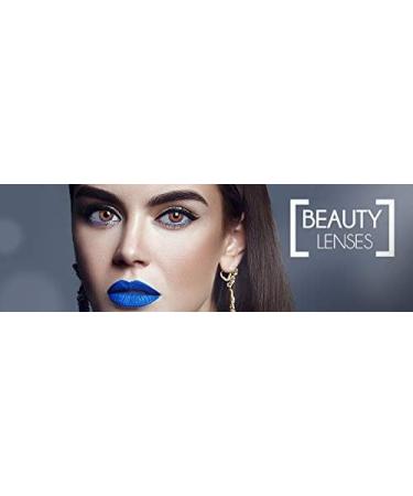 Aricona Brown Contact Lenses - Prescription-Free Intensely Colored Annual Lenses (2 Pieces) for Vibrant Eyes | Shop Internationally - Buy Online on GoSupps.com