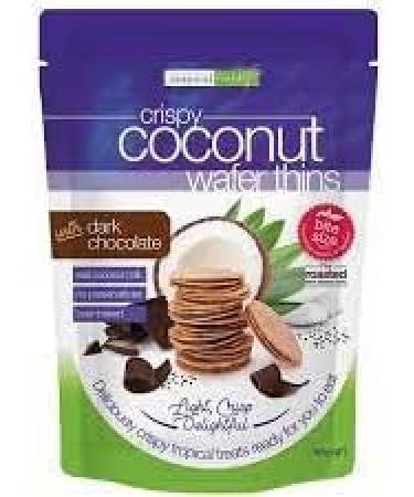 Tropical Fields Coconut Wafer Thins with Dark Chocolate 397g - Buy Online on GoSupps.com