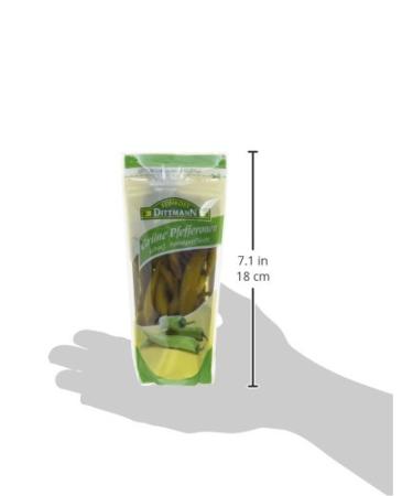 Feinkost Dittmann Hot Peppers - Gourmet Spicy Peppers Pack of 10 (10 x 125g) - International Shipping Available - Buy Online on GoSupps.com