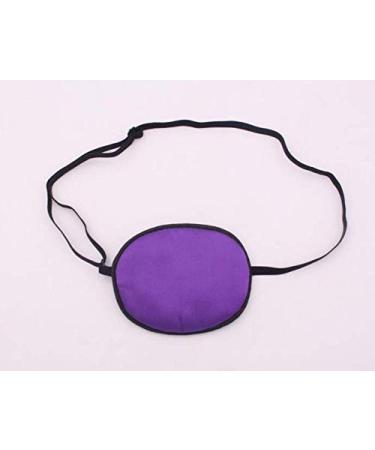 Adult Silk Eye Patch for Amblyopia - Lazy Eye Recovery Mask - Purple Single Eye Mask - Buy Online on GoSupps.com