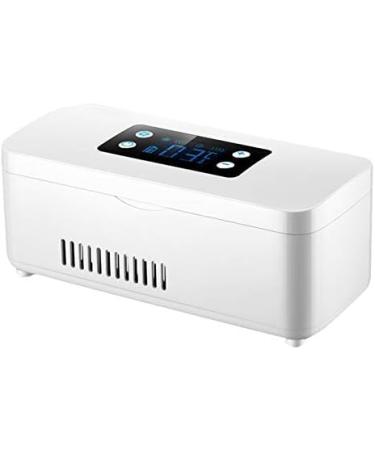 Mini Insulin Refrigerated Box - Smart Home Portable Charging Medical Fridge Car Serum/Eye Drops Storage Box Ultra Clear Large Display Low Match Constructive23
