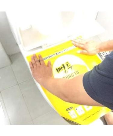 PONGTU Toilet Unclogger Sticker Plunger - Hygienic Disposable WC Plunger | Easy-to-Use 14x17.5 Unclog Sheet | Korean Toilet Push Bomb - Buy Online on GoSupps.com