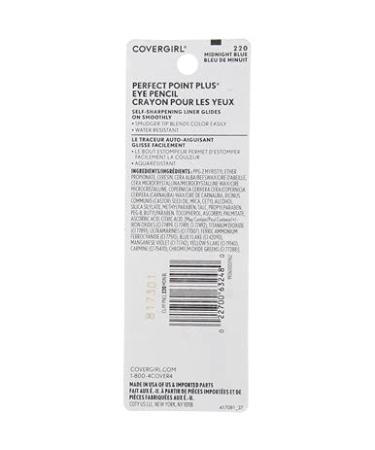 Covergirl Perfect Point Plus Eye Pencil in Midnight Blue - 0.08 Ounce (Pack of 1) - Buy Online on GoSupps.com