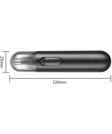 Electric Nose Hair Trimmer - Dual-Edge Ear & Nose Hair Remover for Men & Women | Waterproof Travel-Friendly Facial Hair Grooming - Buy Online on GoSupps.com
