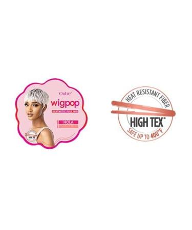 WIGPOP Outre Full Wig Nola (1B) - Stunning Black Synthetic Hair Wig - Buy Online on GoSupps.com