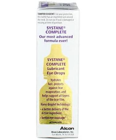 Systane Complete Eye Drops (Pack of 2) - Hydrating Eye Relief for Dry Eyes - Fast International Shipping - Buy Online on GoSupps.com