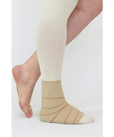 CircAid Single Band Ankle Foot Wrap Beige