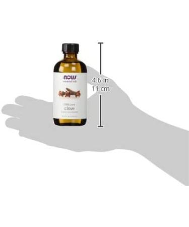 Now Foods Clove Essential Oil 4 fl oz - Pure & Natural Aromatherapy - Buy Online on GoSupps.com