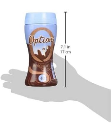 Options Belgian Chocolate Drink 220g - Buy Online on GoSupps.com