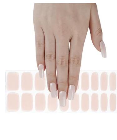 Zaubern gel4Home- UV wraps UV nail foils gel nail wraps semi cured gel nails (pink chrome)
