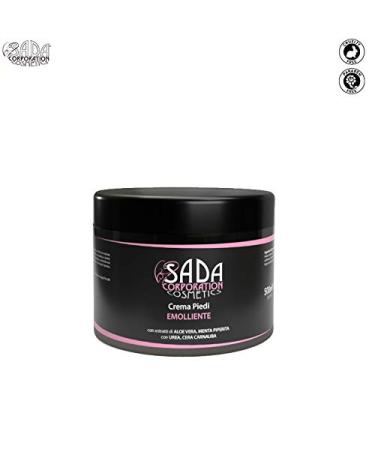 SADA Foot Cream with Aloe Vera & Peppermint | Urea & Carnauba Wax - 500ml | Hydrating & Soothing Foot Care - International Shipping - Buy Online on GoSupps.com
