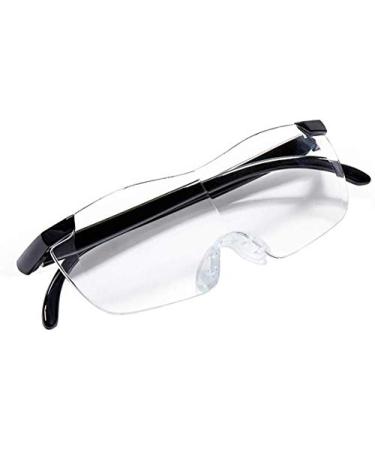 Screen Magnifier HD Portable Headset Magnifier Glasses Type Magnifier 1.8 Times Magnifier with LED Light