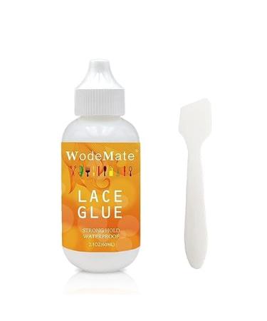 Strong Hold Wig Glue for Front Lace Wig Adhesive Waterproof Invisible Bonding Oil-Resistant for Hairpiece Closure& Frontal &Toupee Systems 2.1Oz