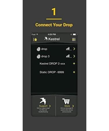 Kestrel Drop D1 Wireless Temperature Data Logger - Standard Non-LiNK Skin Colored - Buy Internationally - Buy Online on GoSupps.com