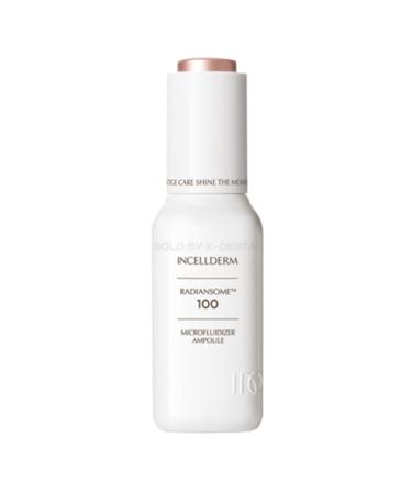 INCELLDERM Radiansome100 Microfluidizer Ampoule Wrinkle improvement Premium Korean K-Beauty Skin Care - 30ml / 1.01 fl oz. 5.28 Ounce (Pack of 1)