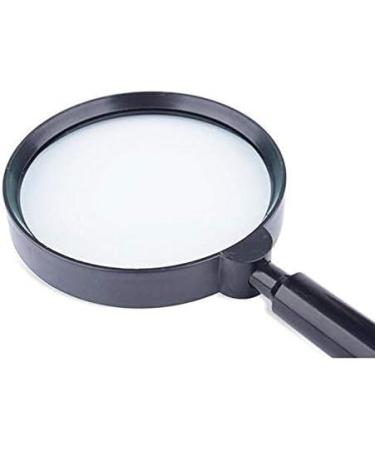 Portable Handheld Magnifying Glass Jumbo Size 5X Reading Magnifier Compatible with Books Newspapers Maps Coins Jewellery Hobbies Crafts Made in China - Buy Online on GoSupps.com