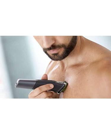 PHILIPS MULTIGROOM Series 5000 MG5730/18 - Black & Grey Rechargeable Trimmer | International Shipping Available - Buy Online on GoSupps.com