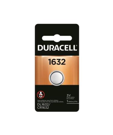 DUSLAN for CR1632 Lithium Duracell Car Remote Batteries 4-Pack