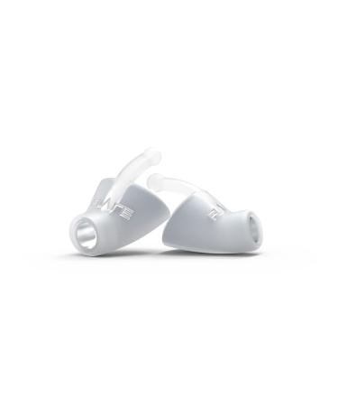 Flare Calmer Pro   Ear Plugs Alternative   Reduce Annoying Noises Without Blocking Sound   Premium Version - Soft Reusable Silicone with Aluminium Core - Ice Ice 1 Count (Pack of 1)