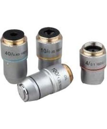 UNICO M250-2102 10X/0.25 DIN Achromat Objective for M250 Series Microscope NA 0.25 Condenser