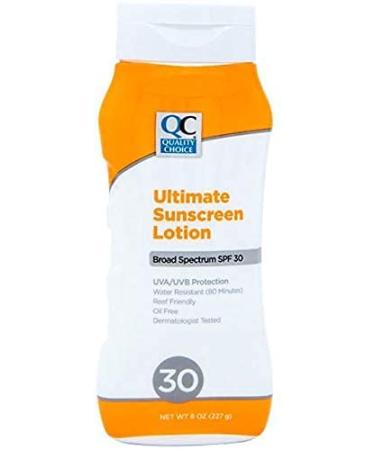 Quality Choice Ultimate Sunscreen SPF 30 Lotion 8 oz