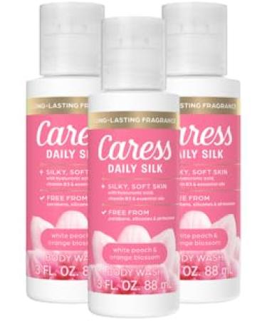 Caress Body Wash Daily Silk 3oz 3 pk