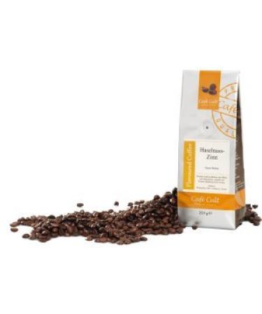 Cafe Cult Coffee hazelnut cinnamon in 250 g bag whole beans flavored