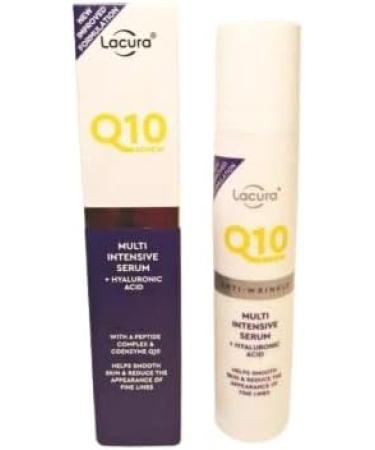 Lacura Q10 Renew Anti Wrinkle Multi Intensive Serum + Hyaluronic acid (50ml) - Buy Online on GoSupps.com
