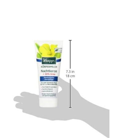 Kneipp Body Milk Evening Primrose + 10% Urea - 200 ml | Hydrating Skin Moisturizer for All Skin Types | International Shipping - Buy Online on GoSupps.com